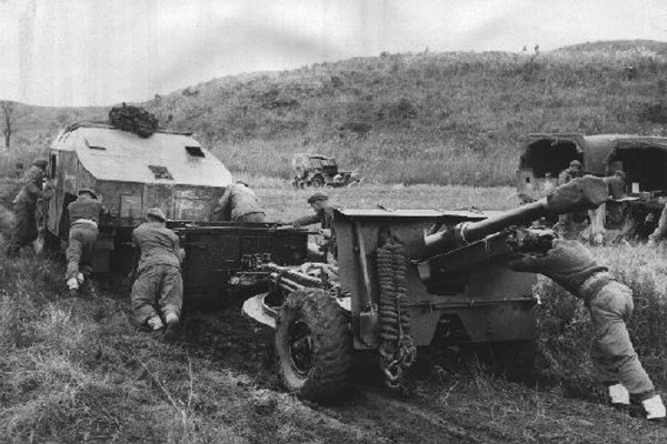 6.25전쟁 당시 한국을 돕기 위해 참전했던 뉴질랜드 키위부대의 가평전투 장면.