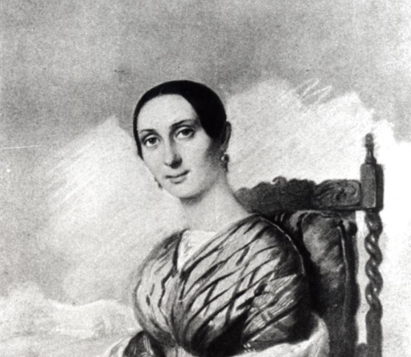 쇼펜하우어가 일생에서 가장 사랑한 여인이었을 것으로 추측되는 카롤리네 메돈(Caroline Medon).